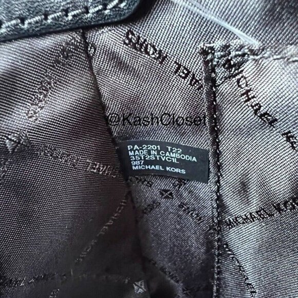 Michael Kors crossbody tech attach with adjustable strap ombre black multi - Picture 11 of 12